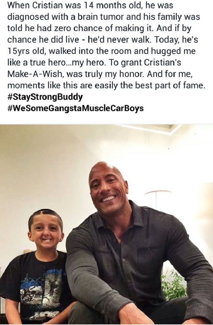 Respect to The Rock
