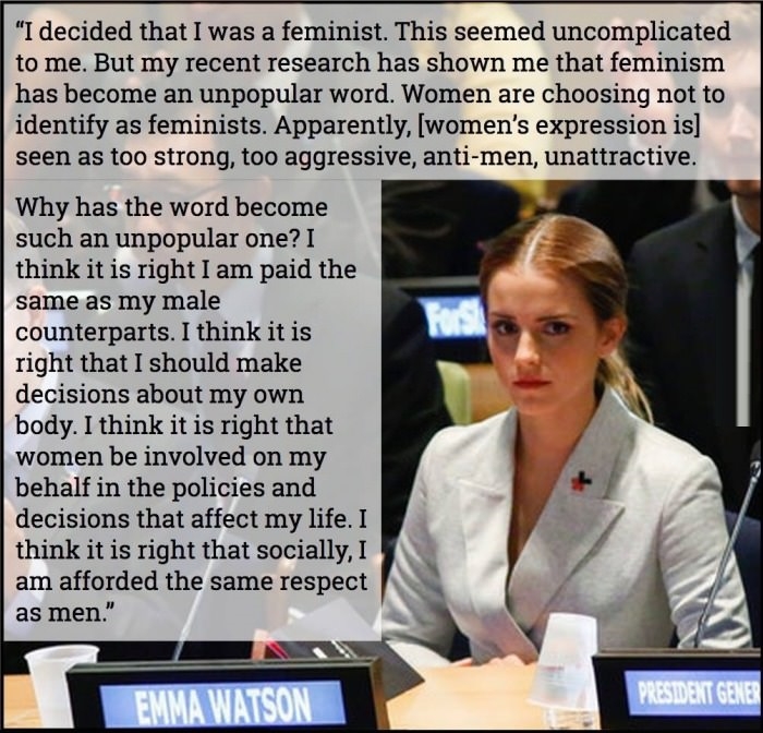 Emma explains feminism