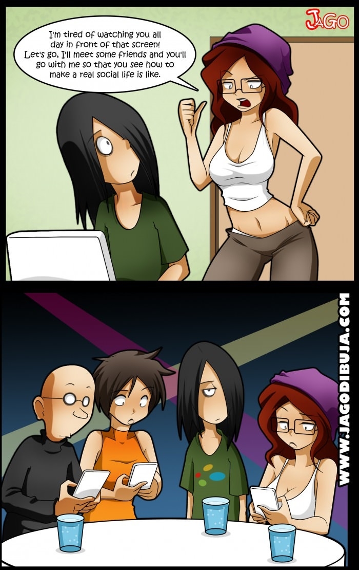 Socialising these days