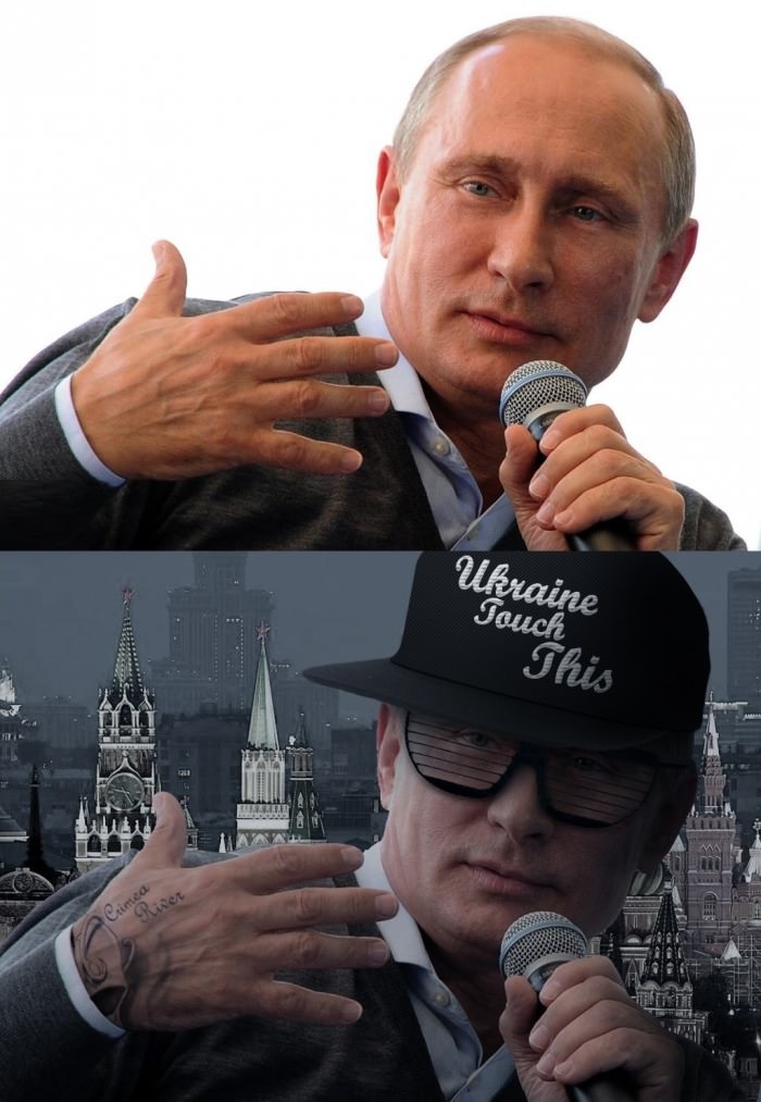 Just putin it here