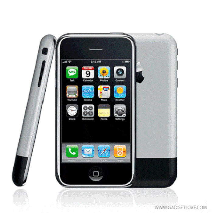 Evolution of the iPhones