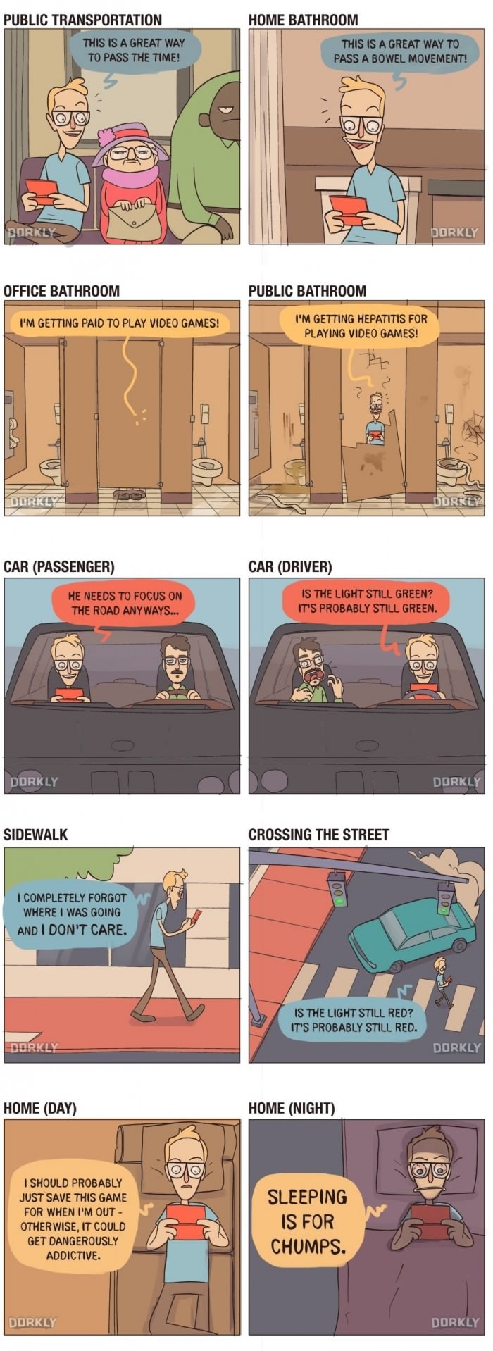Mobile gaming locations