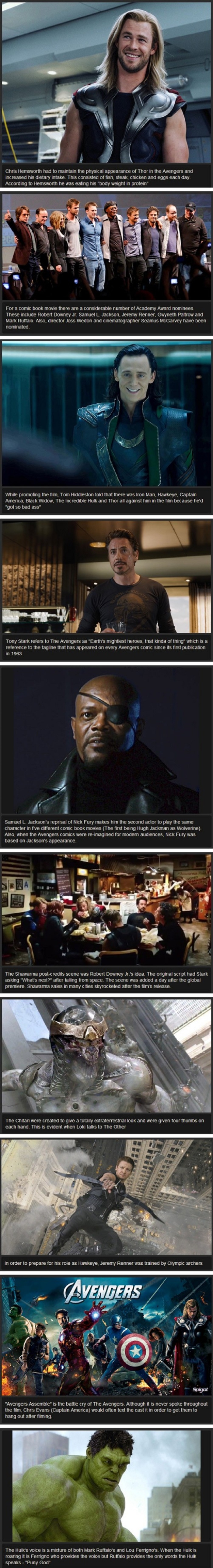Avengers Facts