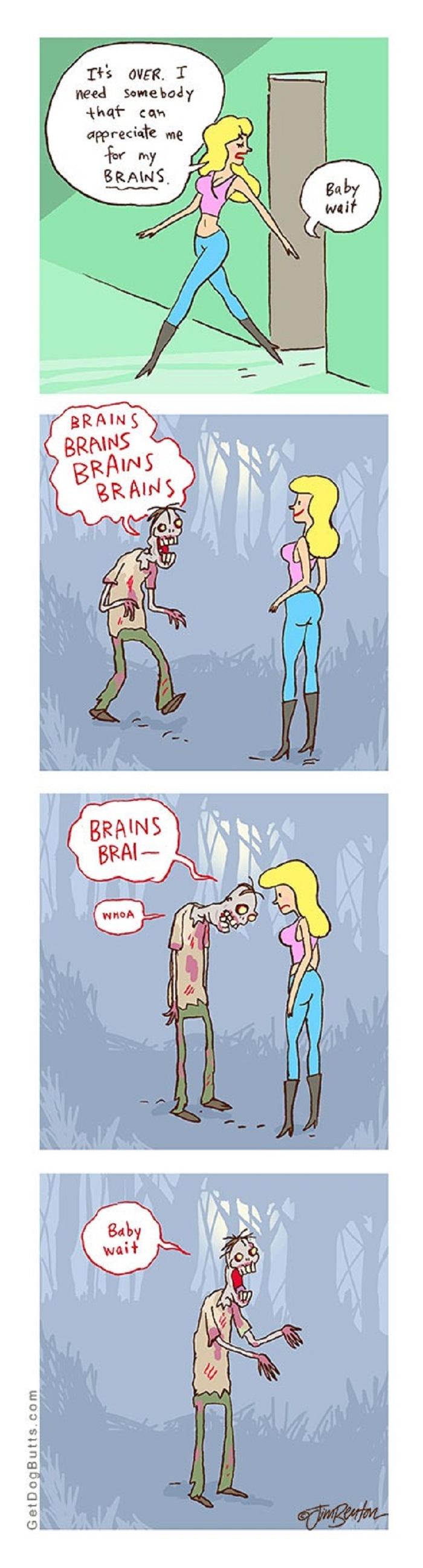 Appreciate me for my brains