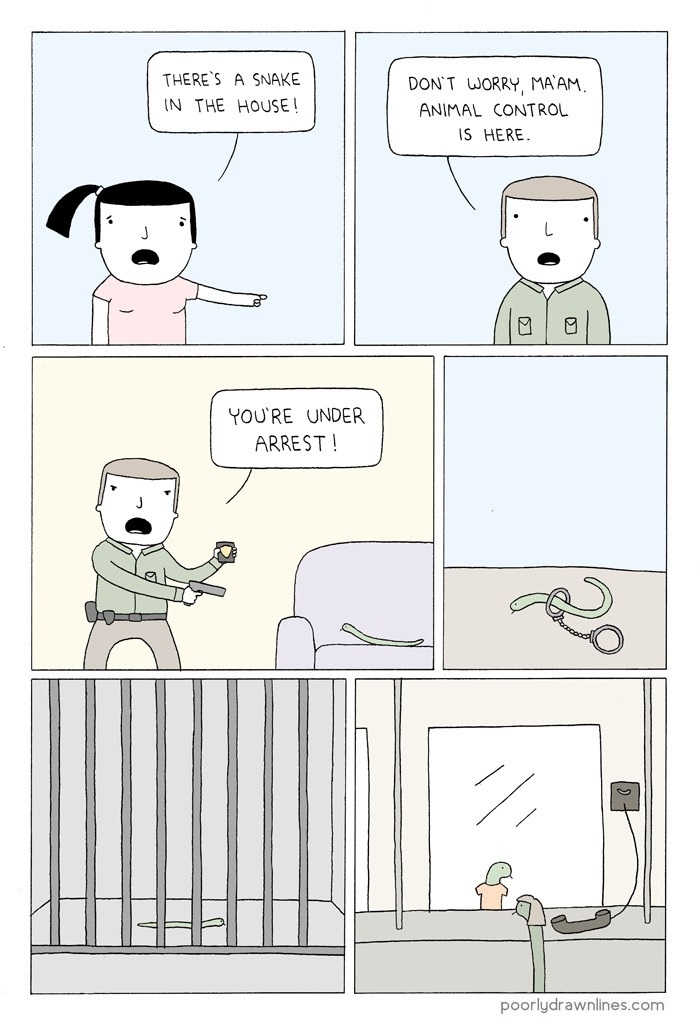Damn snakes