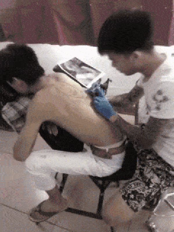 Amazing tattoo artist