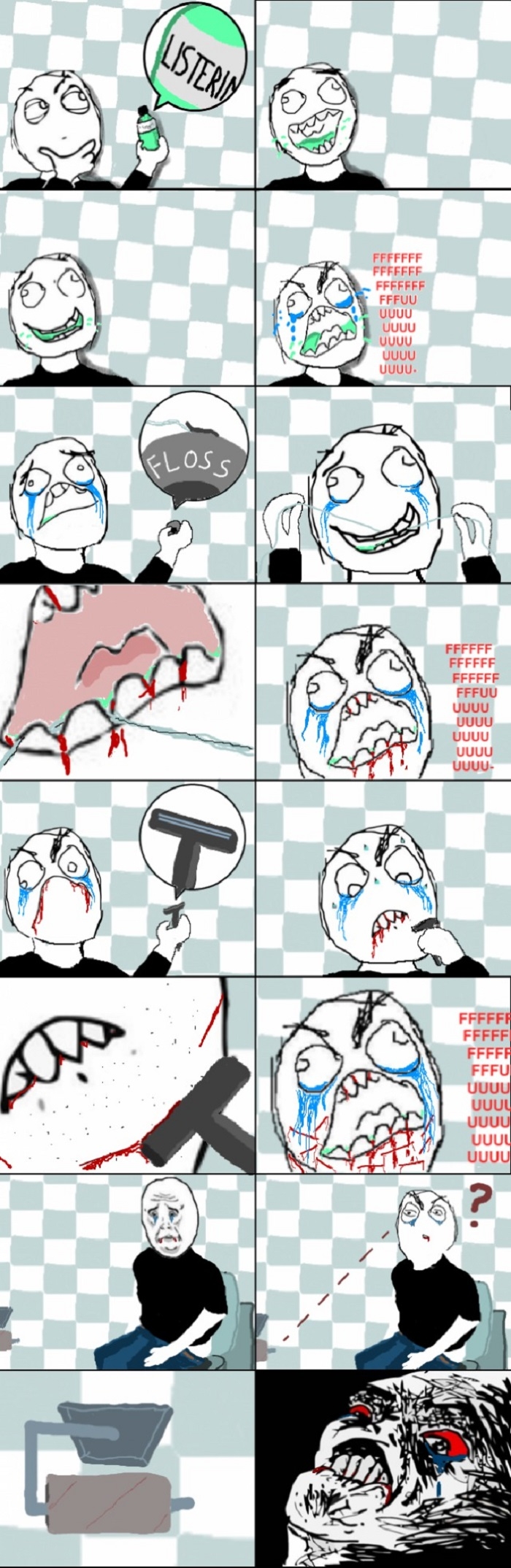 Bathroom rage