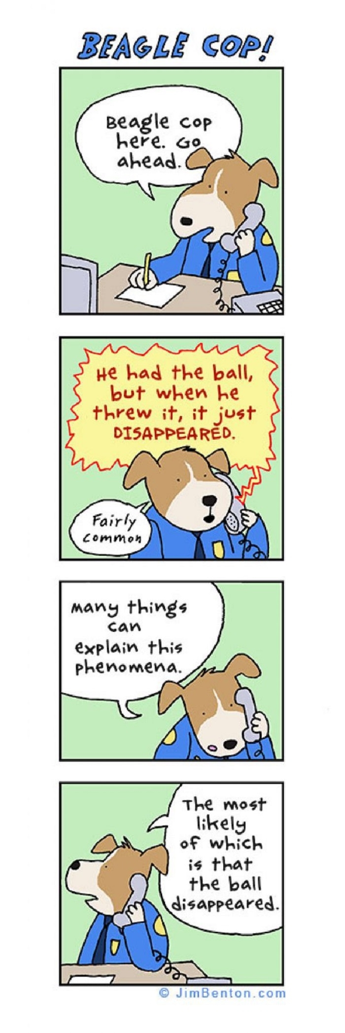 Beagle Cop!