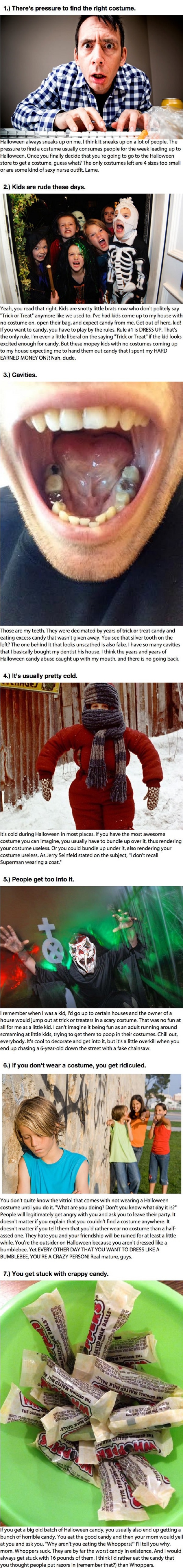 Some people hate Halloween