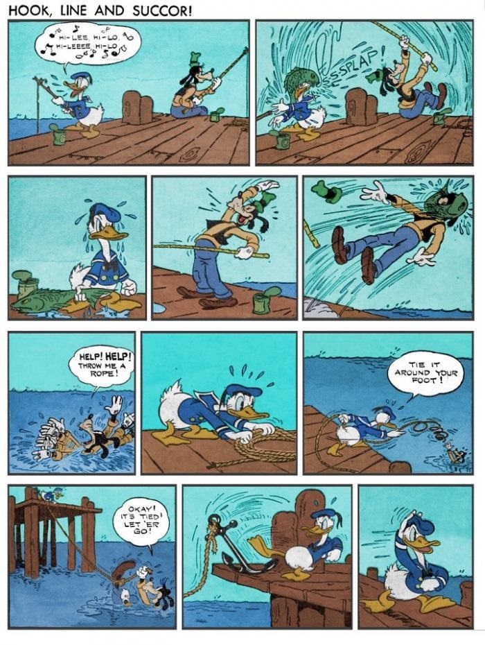 Don't mess with Donald Duck!