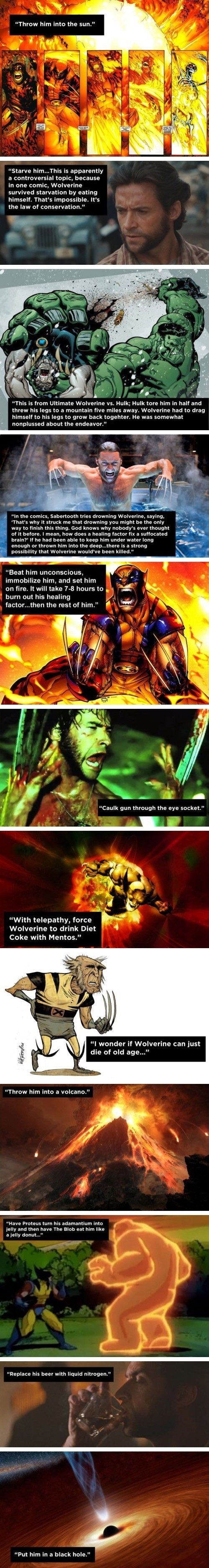How to kill Wolverine