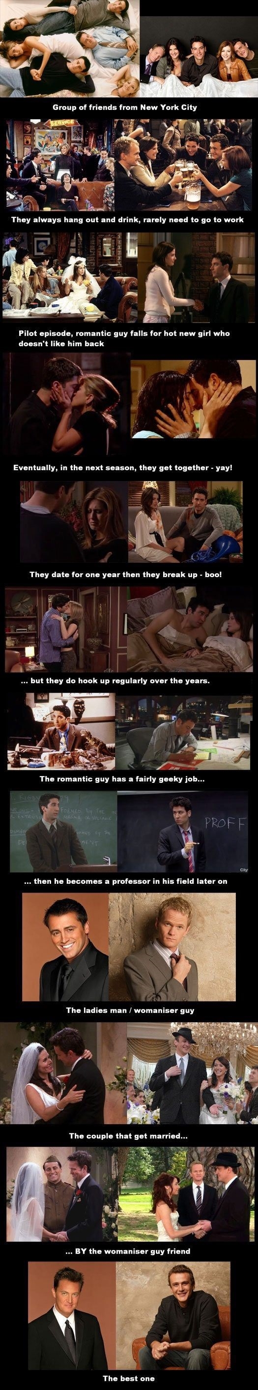 Friends vs HIMYM