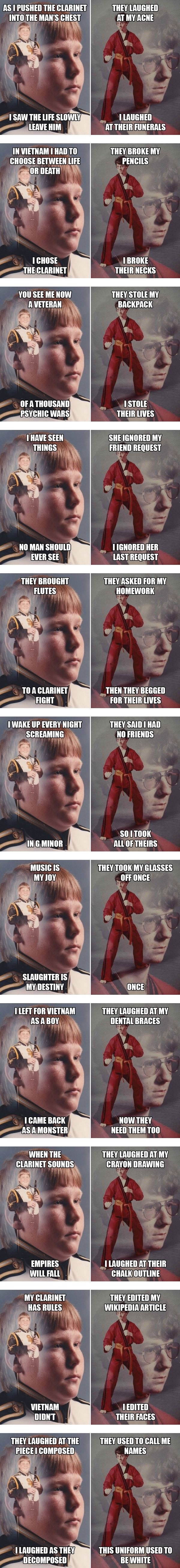 Clarinet Boy vs. Karate Kyle