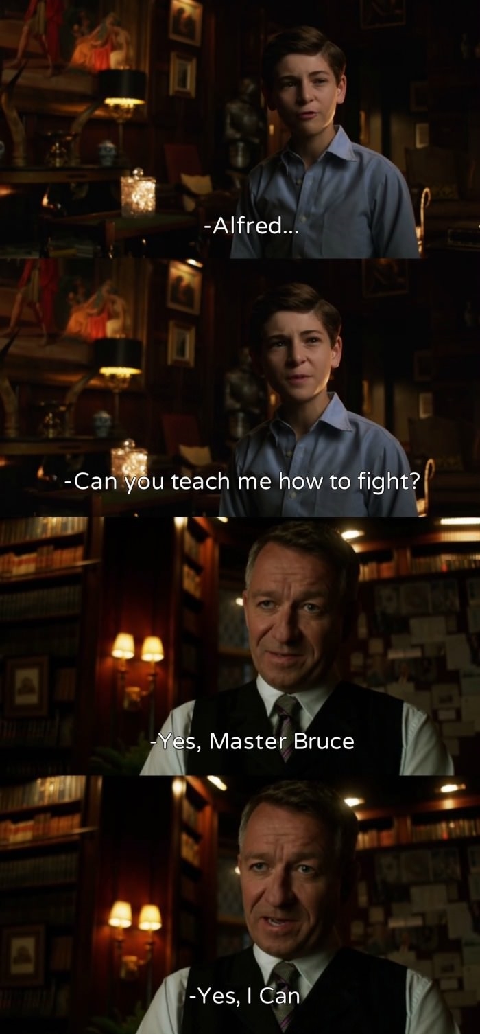 So Batman really begins