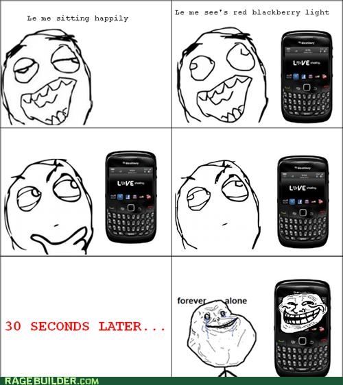 Blacberry forever alone