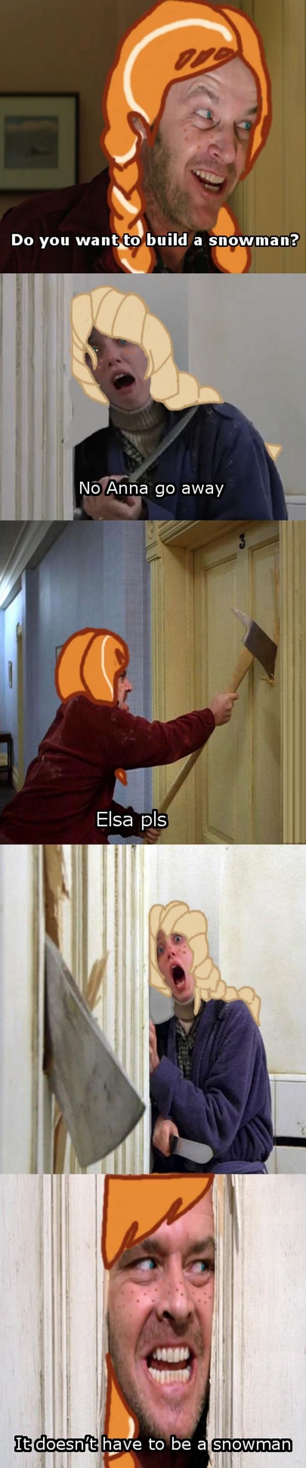 Let's build a snowman