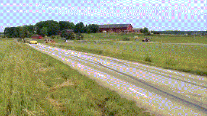 Guy jumps over Lamborghini