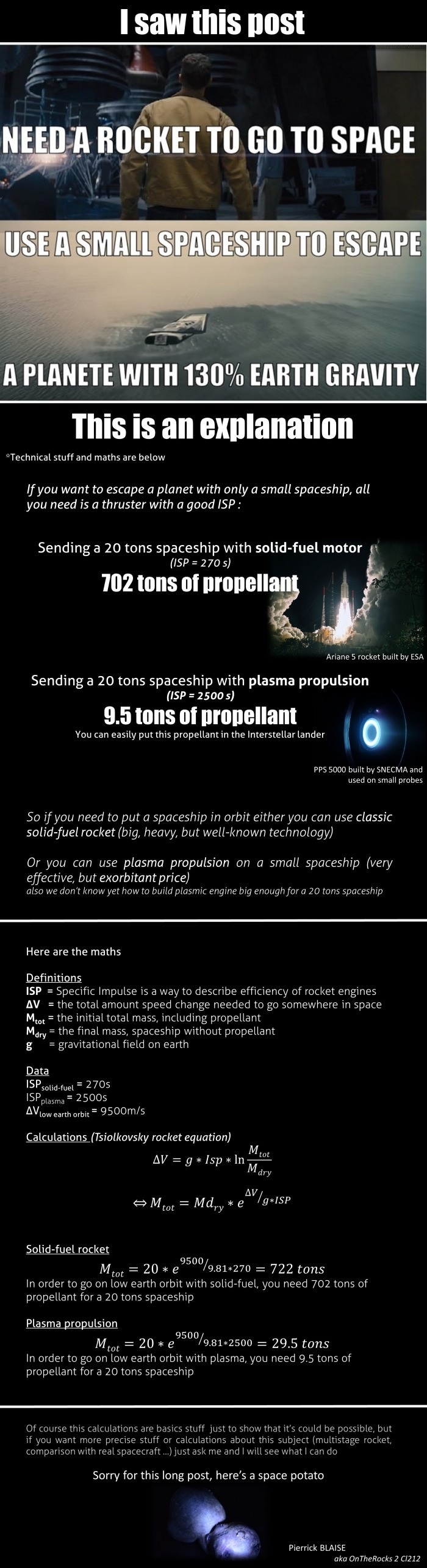 Interstellar's rocket science