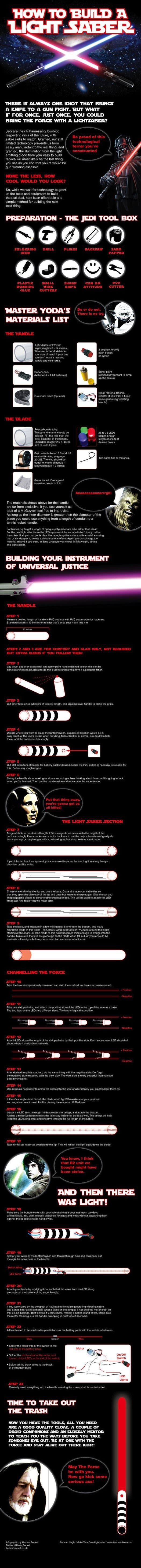 Build your own lightsaber
