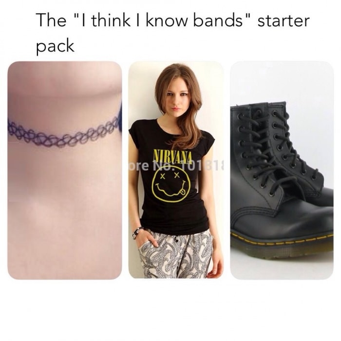 I think I know bands pack