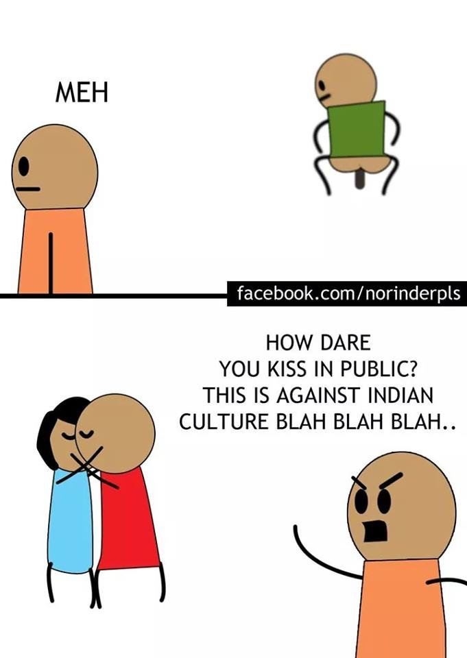 What happens in India