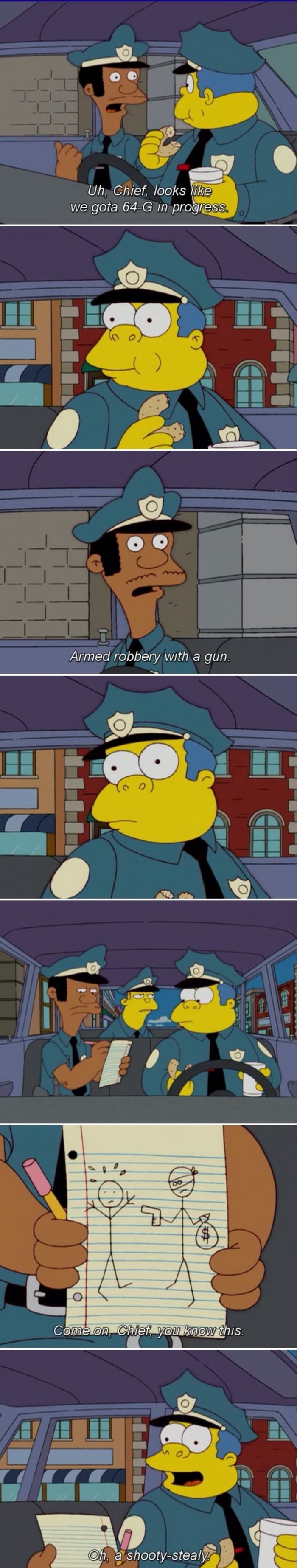 Come on, Chief