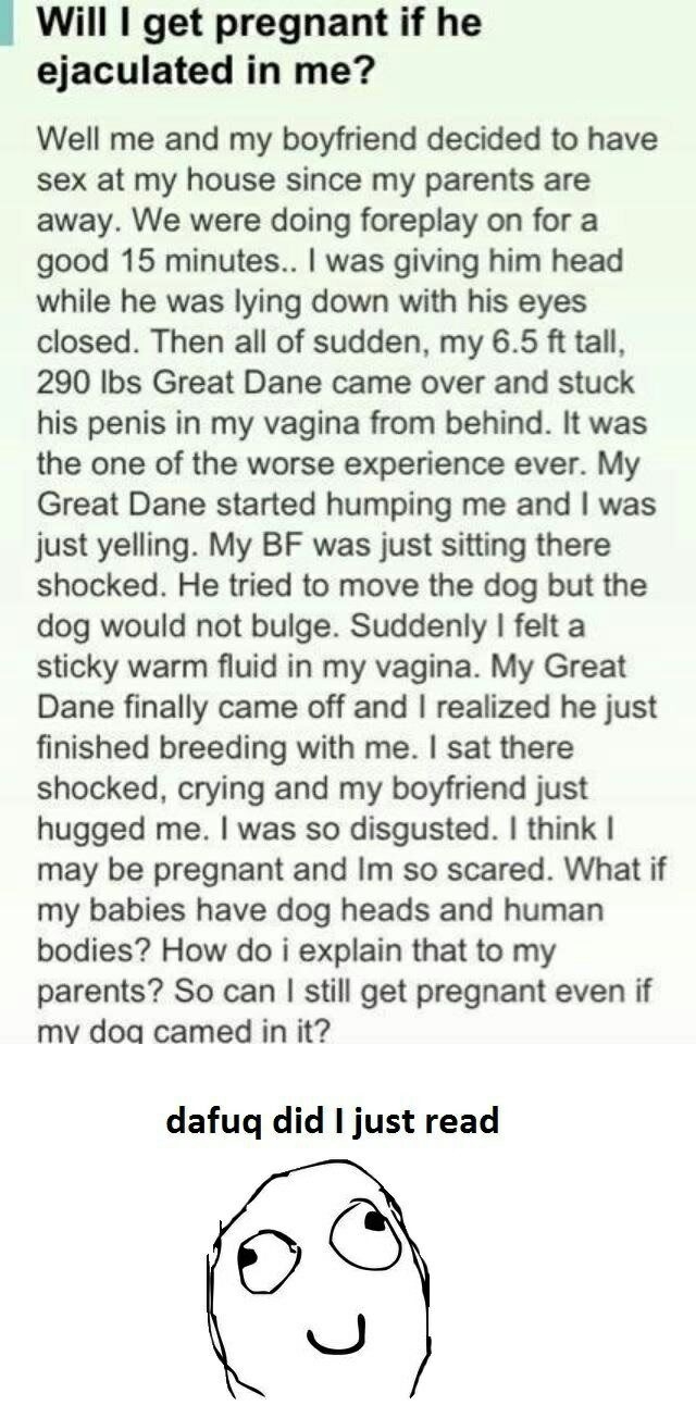 Dafuq did I just read?