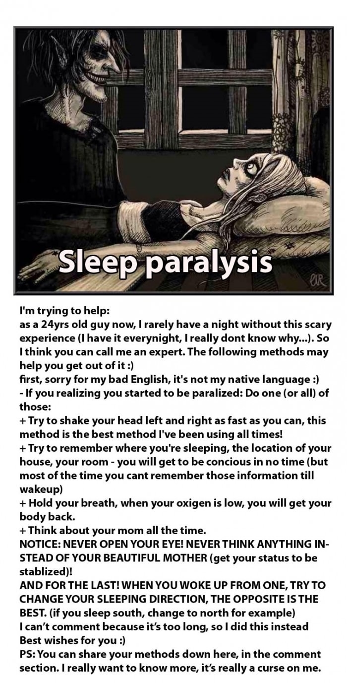 Sleep paralysis