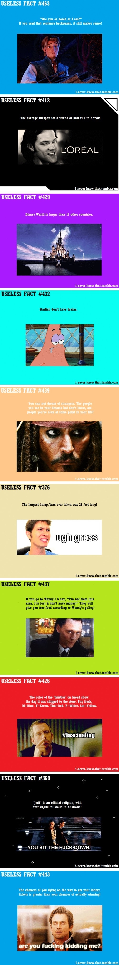 Useless facts