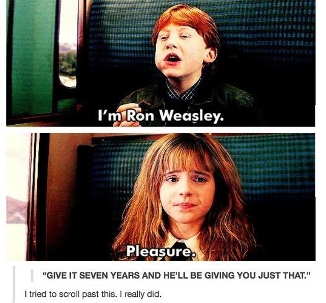 I'm Ron Weasley