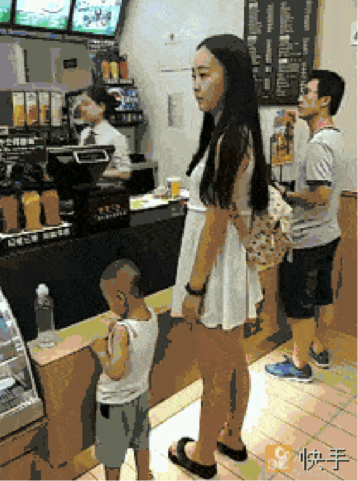 Getting ice cream in Taiwan