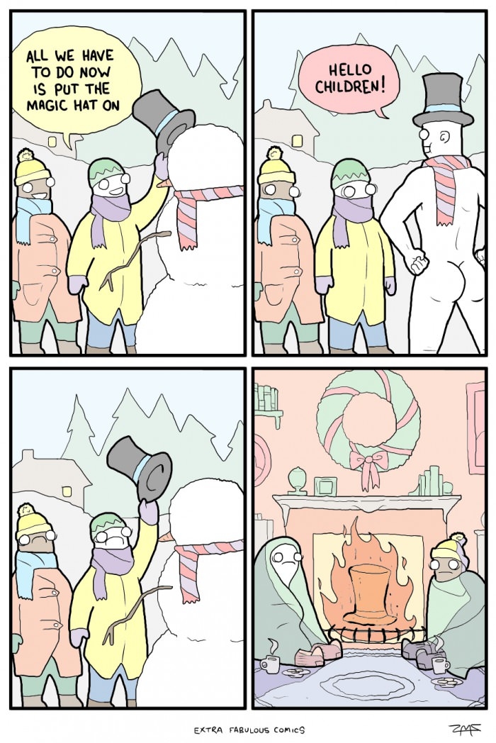 The snow man