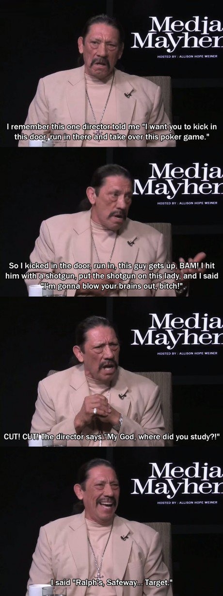 Danny Trejo's studies