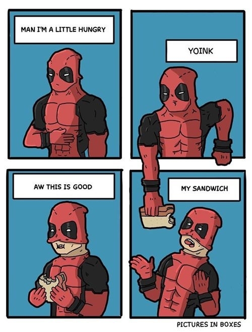 Deadpool being Deadpool
