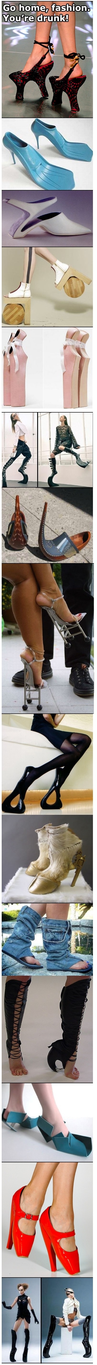 Weird shoes