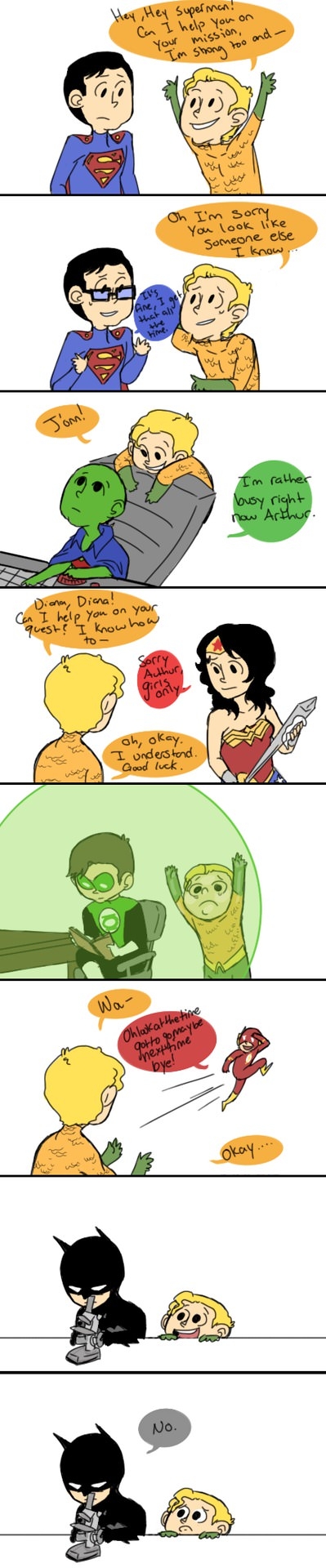 Aquaman is nice