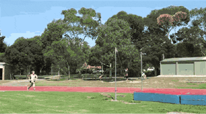 High jump practice