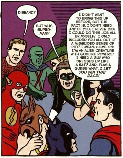 Superman telling it like it is
