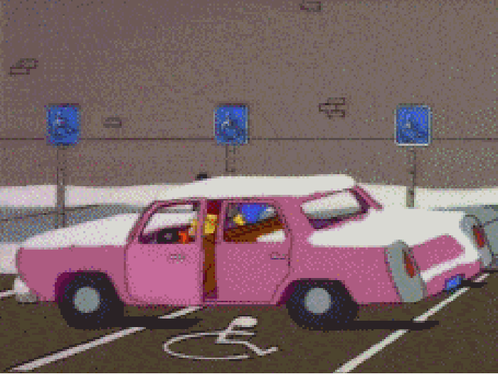 Homer on parking