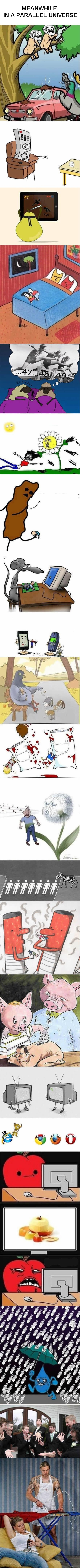 In a parallel universe