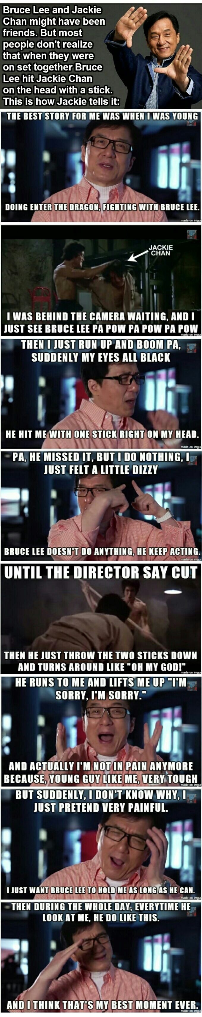 Jackie Chan & Bruce Lee