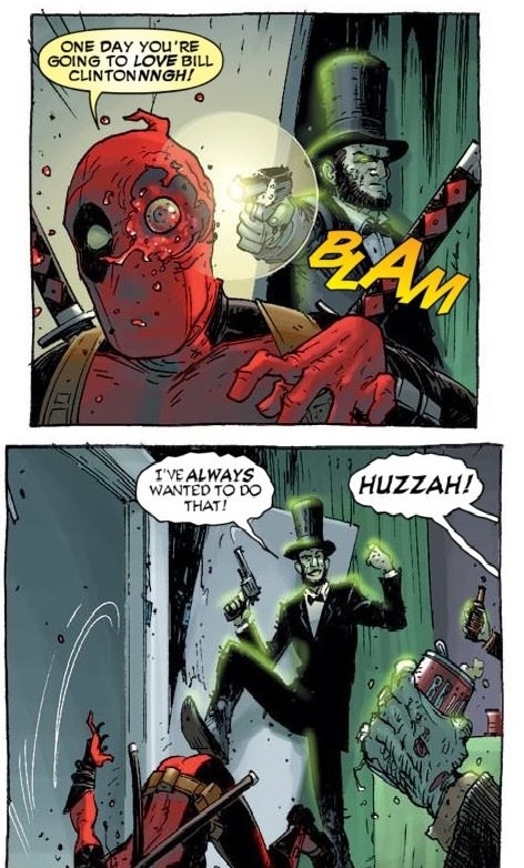 Zombie Abraham Lincoln