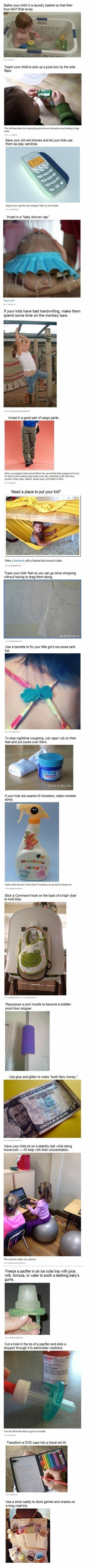 Life hacks for parents