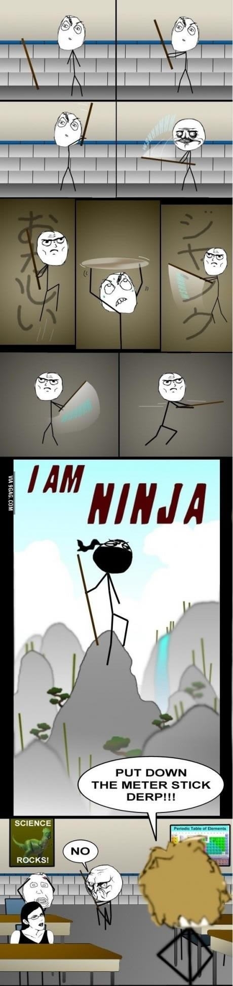 Like a ninja