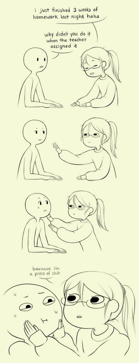 Damn you, procrastination
