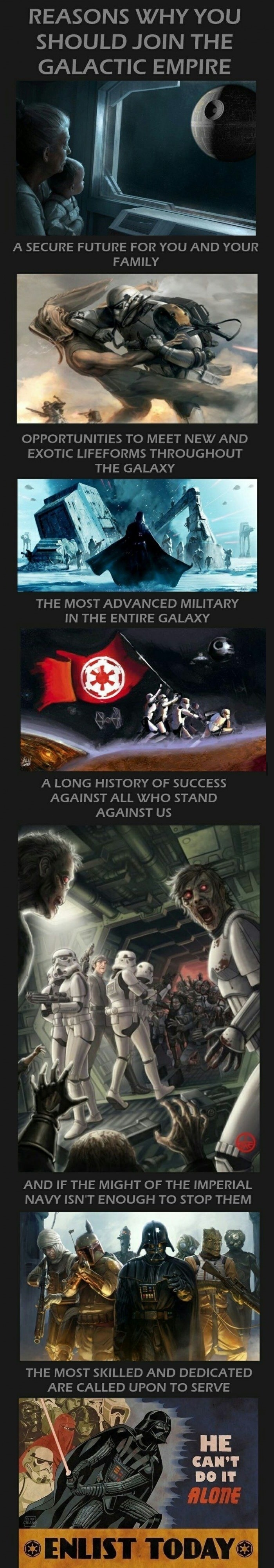 The Empire needs YOU