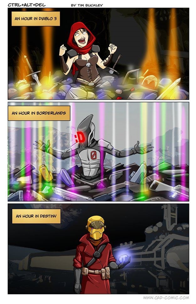 An hour in Destiny
