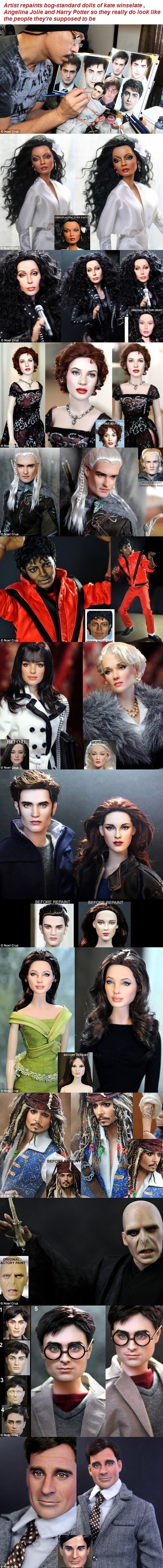 Celebrity dolls