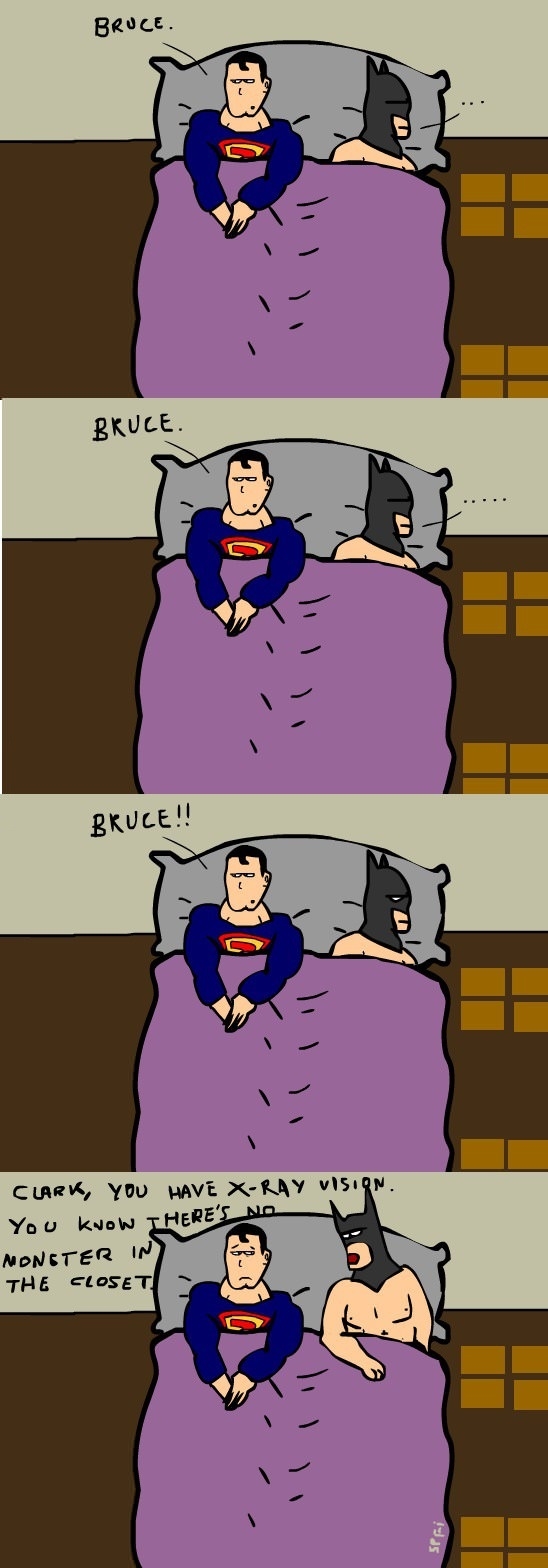 Never invite Superman