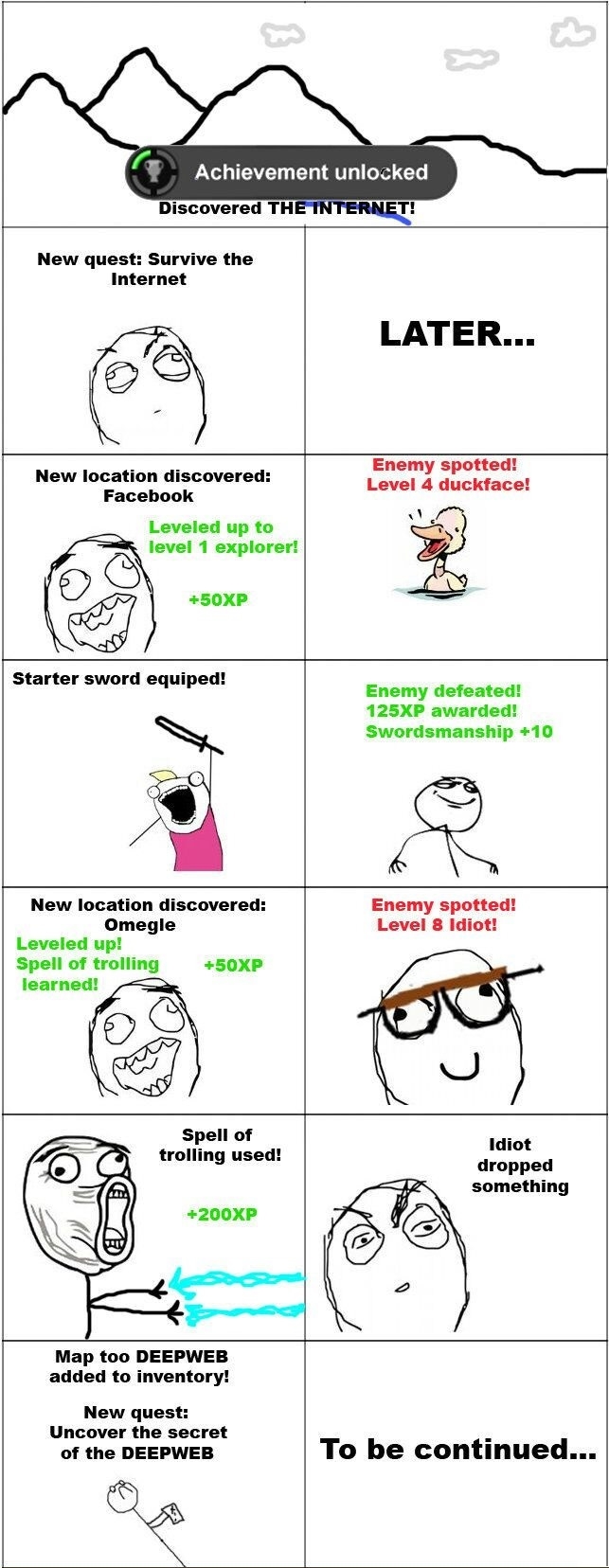 Survive the internet